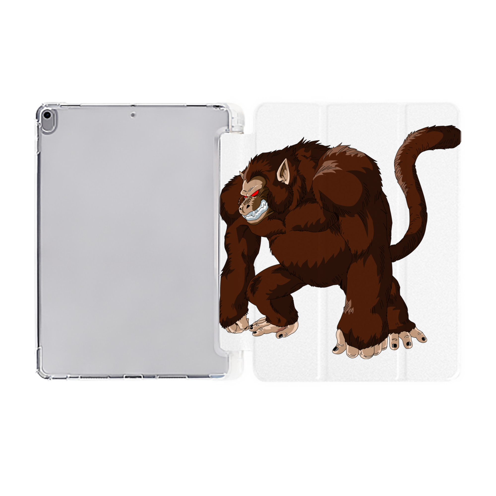 （画像用） ドラゴンボール DRAGON BALL IPad ケース ペン収納付き 三つ折りスタンド PUレザー×シリコン 対応機種9.5/10.5/10.9インチ